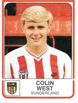 1983-84 Panini Football 84 (UK) #294 Colin West Front
