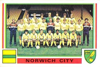 1984-85 Panini Football 85 (UK) #182 Team Photo Front