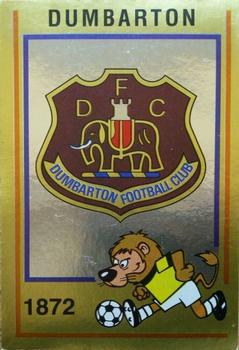 1984-85 Panini Football 85 (UK) #456 Dumbarton FC Club Badge Front