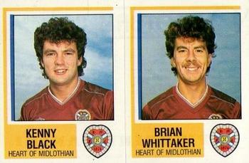 1984-85 Panini Football 85 (UK) #487 Kenny Black / Brian Whittaker Front
