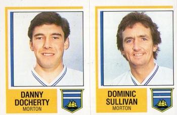 1984-85 Panini Football 85 (UK) #506 Danny Docherty / Dominic Sullivan Front
