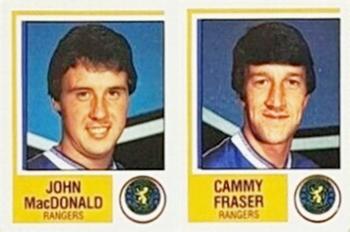 1984-85 Panini Football 85 (UK) #514 John MacDonald / Cammy Fraser Front