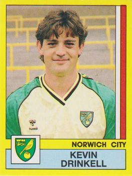 1986-87 Panini Football 87 (UK) #213 Kevin Drinkell Front