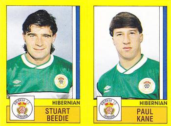 1986-87 Panini Football 87 (UK) #533 Stuart Beedie / Paul Kane Front