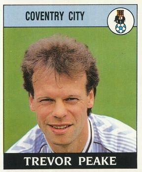 1988-89 Panini Football 89 (UK) #53 Trevor Peake Front