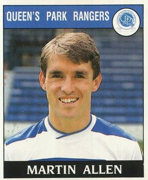 1988-89 Panini Football 89 (UK) #222 Martin Allen Front