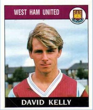 1988-89 Panini Football 89 (UK) #287 David Kelly Front