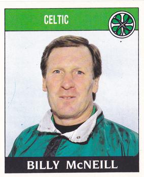 1988-89 Panini Football 89 (UK) #352 Billy McNeill Front