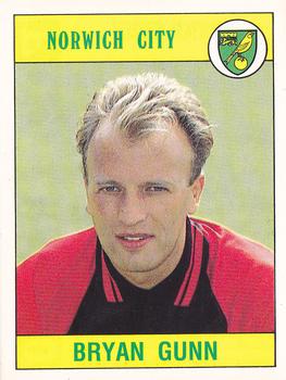 1989-90 Panini Football 90 (UK) #202 Bryan Gunn Front