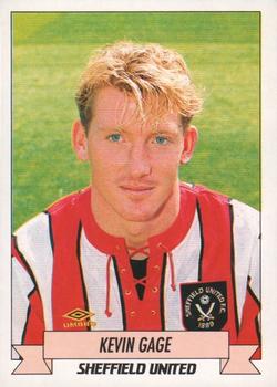 1992-93 Panini Football '93 (England) #206 Kevin Gage Front