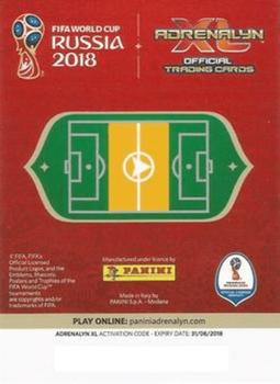 2018 Panini Adrenalyn XL FIFA World Cup 2018 Russia  - Limited Editions #LE-AGO Anibal Godoy Back
