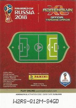 2018 Panini Adrenalyn XL FIFA World Cup 2018 Russia  - Limited Editions #LE-DM Dries Mertens Back