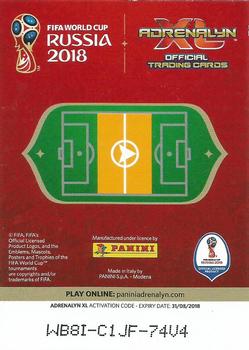 2018 Panini Adrenalyn XL FIFA World Cup 2018 Russia  - Limited Editions #LE-DSI David Silva Back