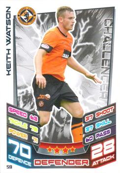 2012-13 Topps Match Attax Scottish Premier League #59 Keith Watson Front