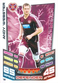 2012-13 Topps Match Attax Scottish Premier League #79 Andy Webster Front