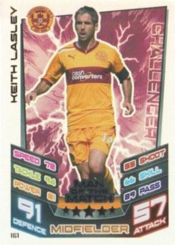 2012-13 Topps Match Attax Scottish Premier League #161 Keith Lasley Front