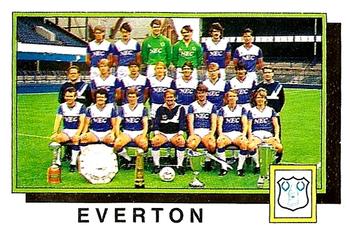 1985-86 Panini Football 86 (UK) #86 Team Group Front