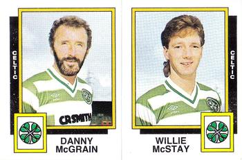 1985-86 Panini Football 86 (UK) #466 Danny McGrain / Willie McStay Front