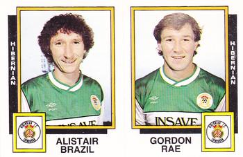 1985-86 Panini Football 86 (UK) #511 Alistair Brazil / Gordon Rae Front