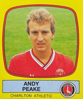 1987-88 Panini Football 88 (UK) #31 Andy Peake Front