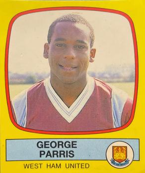 1987-88 Panini Football 88 (UK) #354 George Parris Front