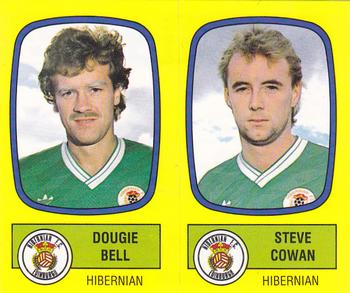 1987-88 Panini Football 88 (UK) #537 Dougie Bell / Steve Cowan Front