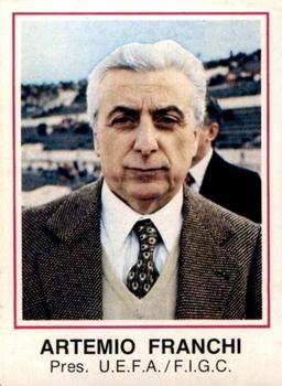 1980 Panini UEFA Europa Stickers #20 Artemio Franchi Front