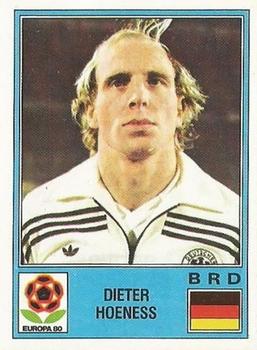 1980 Panini UEFA Europa Stickers #55 Dieter Hoeness Front