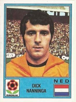1980 Panini UEFA Europa Stickers #78 Dick Nanninga Front