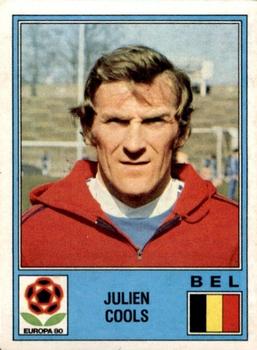 1980 Panini UEFA Europa Stickers #168 Julien Cools Front