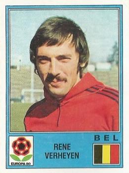 1980 Panini UEFA Europa Stickers #169 Rene Verheyen Front