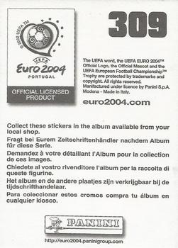 2004 Panini UEFA Euro 2004 Stickers #309 Fabian Ernst Back