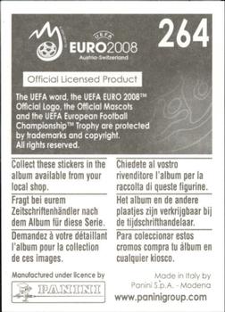 2008 Panini UEFA Euro 2008 Stickers #264 John Heitinga Back