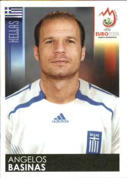2008 Panini UEFA Euro 2008 Stickers #374 Angelos Basinas Front