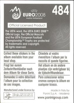 2008 Panini UEFA Euro 2008 Stickers #484 Emre Belozoglu Back