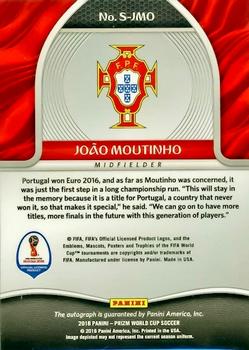 2018 Panini Prizm FIFA World Cup - Signatures #S-JMO Joao Moutinho Back
