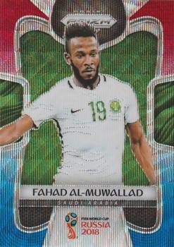 2018 Panini Prizm FIFA World Cup - Red & Blue Wave Prizm #171 Fahad Al-Muwallad Front