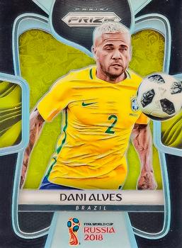 2018 Panini Prizm FIFA World Cup - Black Prizm #35 Dani Alves Front