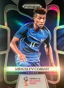 2018 Panini Prizm FIFA World Cup - Black Prizm #79 Kingsley Coman Front