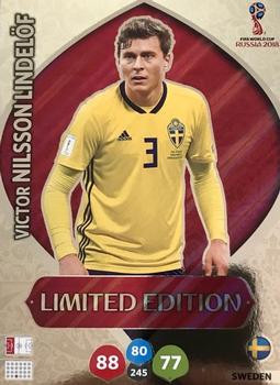2018 Panini Adrenalyn XL FIFA World Cup 2018 Russia  - Limited Edition XXL #XXL-VNL Victor Lindelof Front