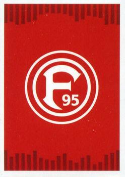 2017-18 Topps Offizielle Sticker Kollektion #285 Fortuna Düsseldorf Front
