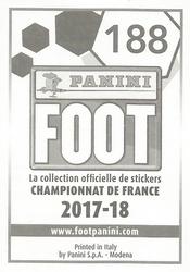 2017-18 Panini FOOT #188 Jérémy Morel Back