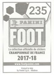 2017-18 Panini FOOT #235 Thomas Didillon Back