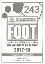 2017-18 Panini FOOT #243 Miguel Cafú Back