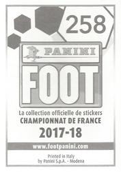 2017-18 Panini FOOT #258 Moussa Niakhaté Back