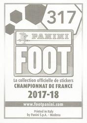 2017-18 Panini FOOT #317 Léo Dubois Back