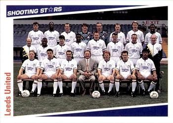 1991-92 Merlin Shooting Stars UK #5 Team Photo and Badge Front