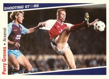 1991-92 Merlin Shooting Stars UK #21 Perry Groves Front