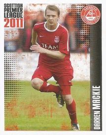 2011 Panini Scottish Premier League Stickers #36 Darren Mackie Front