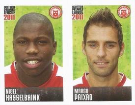 2011 Panini Scottish Premier League Stickers #169 / 171 Marco Paixao / Nigel Hasselbaink Front